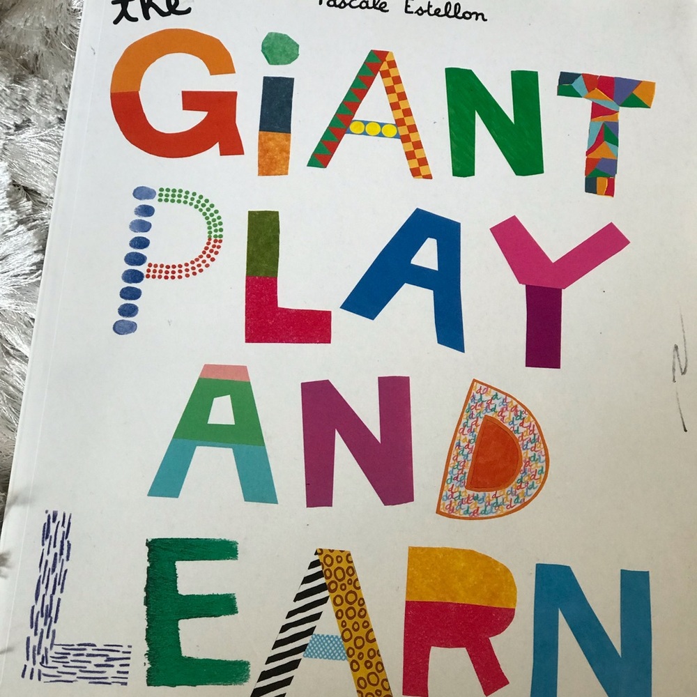 Giant play and learn work book